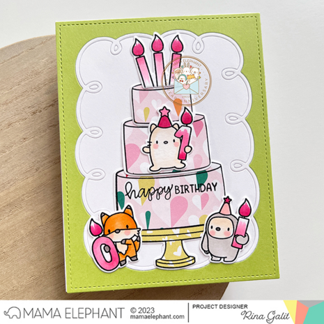 Mama Elephant - Clear Stamps: CELEBRATION CANDLES