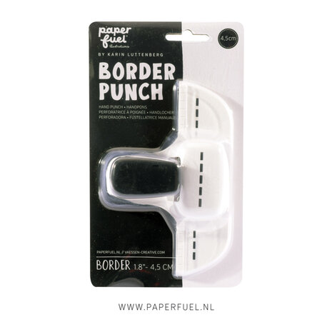 Paperfuel - border punch: stitches