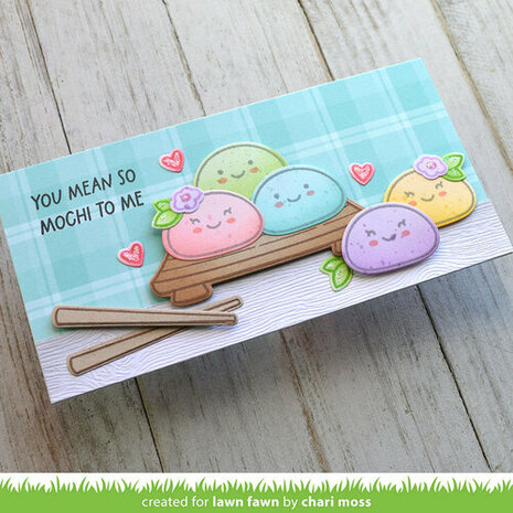 Lawn Fawn - Clear Stamps: You Mean So Mochi