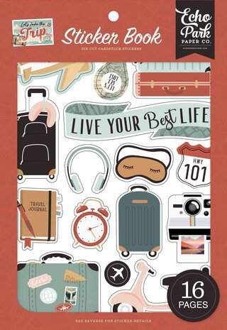 Echo Park - Sticker Book: Let's Take The Trip