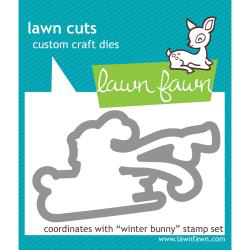 Lawn Fawn - Custom Craft Die: Winter Bunny