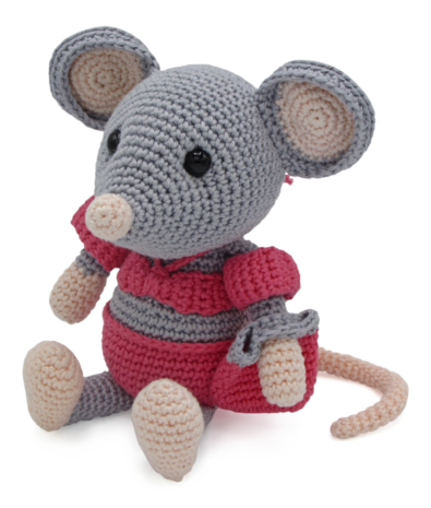 Hardicraft Crochet Kit: Mouse Daisy