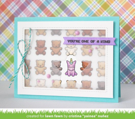 Lawn Fawn - Clear Stamps: You're Claw-some